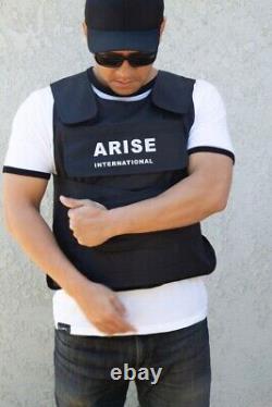 Bullet Proof Vest With Front and Back Plates Level 3A