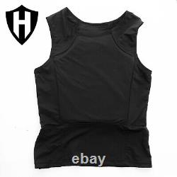 Bullet-proof T-shirt Body Armor NIJ Level IIIA 3A, M-3XL pick your size video