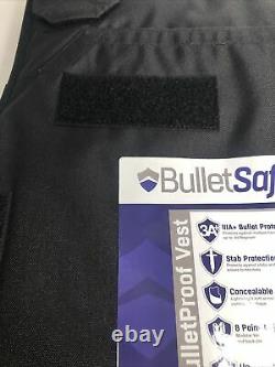 BulletSafe Tactical Scorpion Gear AR500 Level III+ Body Armor Black