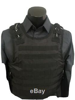 Bulletproof Kevlar AR500 Vest Carrier Plates Inserts Tactical Body armor Panels