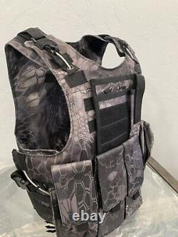 Bulletproof Plate Carrier Vest FREE lllA Panels Body Armor 3A Insert M L Xl 2x