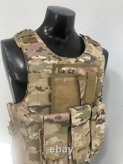 Bulletproof Plate Carrier Vest FREE lllA Panels Body Armor 3A Insert S M L Xl 2x