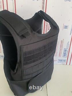 Bulletproof Vest Carrier BODY Armor AR600 3+ Steel Rifle Plates lll+ Ballistic