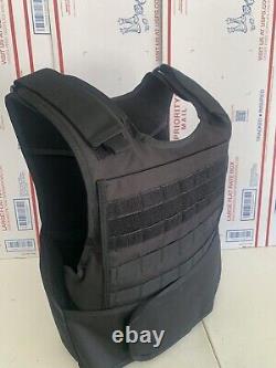 Bulletproof Vest Carrier BODY Armor AR600 3+ Steel Rifle Plates lll+ Ballistic