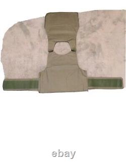 Bulletproof Vest Carrier withArmor NIJ III/7.62 NATO 2 x CATI AR500 Plates 10x12