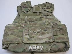 Bulletproof Vest Multicam Plate Carrier Large Ocp Body Armor Level Iii-a