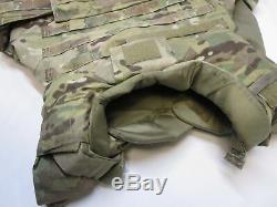 Bulletproof Vest Multicam Plate Carrier Large Ocp Body Armor Level Iii-a