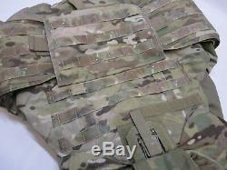 Bulletproof Vest Multicam Plate Carrier Large Ocp Body Armor Level Iii-a