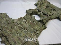 Bulletproof Vest Multicam Plate Carrier Large Ocp Body Armor Level Iii-a