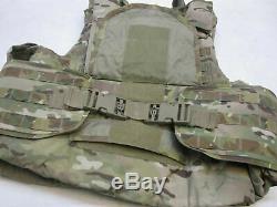 Bulletproof Vest Multicam Plate Carrier X-large Ocp XL Body Armor Iii-a