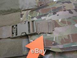 Bulletproof Vest Multicam Plate Carrier X-large Ocp XL Body Armor Iii-a