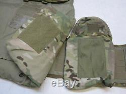 Bulletproof Vest Multicam Plate Carrier X-large Ocp XL Body Armor Iii-a