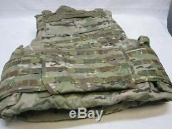 Bulletproof Vest Multicam Plate Carrier X-large Ocp XL Body Armor Iii-a