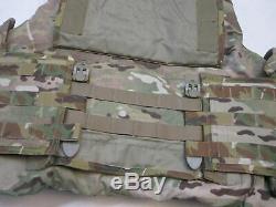 Bulletproof Vest Multicam Plate Carrier X-large Ocp XL Body Armor Iii-a