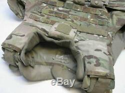 Bulletproof Vest Multicam Plate Carrier X-large Ocp XL Body Armor Iii-a