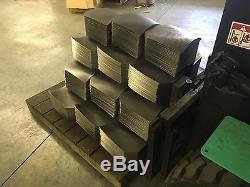 CATI AR500 Body Armor Base Coat Steel Plates Level III 10x12 PAIR SWIM/SAPI EVO