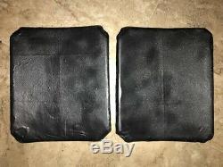 Ceramic 10x12 Sapi Body Armor Plates! Devgru Socom Jasoc Tactical Set- N95