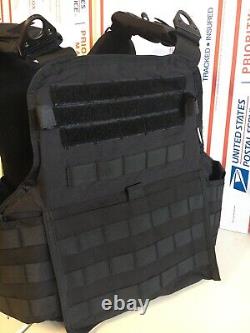 Concealable Bulletproof Vest Carrier BODY Armor Made With Kevlar lllA Safariland