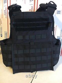 Concealable Bulletproof Vest Carrier BODY Armor Made With Kevlar lllA Safariland