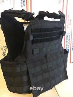 Concealable Bulletproof Vest Carrier BODY Armor Made With Kevlar lllA Safariland