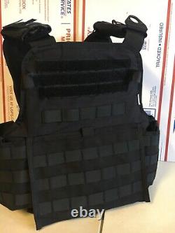 Concealable Bulletproof Vest Carrier BODY Armor Made With Kevlar lllA Safariland