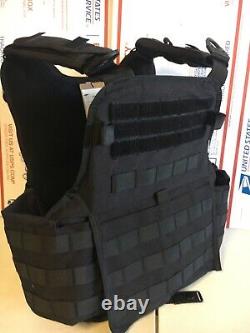 Concealable Bulletproof Vest Carrier BODY Armor Made With Kevlar lllA Safariland