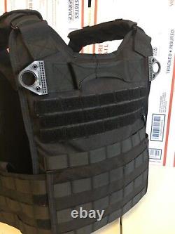 Concealable Bulletproof Vest Carrier BODY Armor Made With Kevlar lllA Safariland