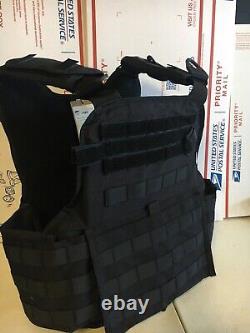 Concealable Bulletproof Vest Carrier BODY Armor Made With Kevlar lllA Safariland