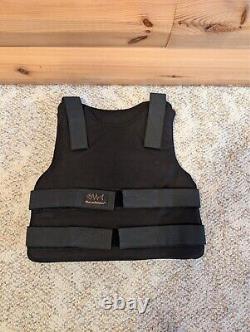 Concealable Medium BULLETPROOF BODY ARMOR LEVEL IIIA BALLISTIC BULLET PROOF VEST