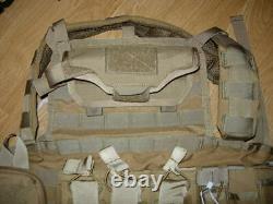 Condor MCR1 Modular Plate Carrier with pouches, Holster & NIJ Lvl III 10x12 Plate