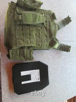 Condor Tech Vest with level 3 strike force plates and knife protection Free Ship