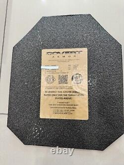 Covert armor AR1000 Level III Armor Plate Set Shooter NOS