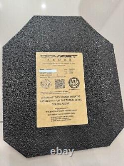 Covert armor AR1000 Level III Armor Plate Set Shooter NOS