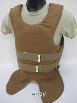 Coyote Safariland Second Chance Concealment Body Armor Bulletproof Vest 34xshort