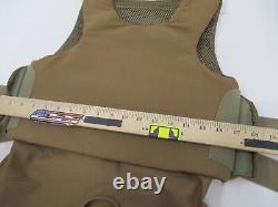 Coyote Safariland Second Chance Concealment Body Armor Bulletproof Vest 34xshort