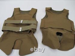 Coyote Safariland Second Chance Concealment Body Armor Bulletproof Vest 34xshort