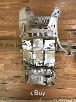 Crye SPC Airlite Plate Carrier Qore Ice Plate Level 3+ AR500 Costa Ludus Lk JPC