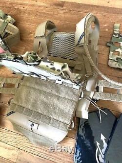 Crye SPC Airlite Plate Carrier Qore Ice Plate Level 3+ AR500 Costa Ludus Lk JPC