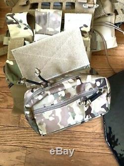 Crye SPC Airlite Plate Carrier Qore Ice Plate Level 3+ AR500 Costa Ludus Lk JPC