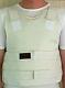 Detective Vip White Bulletproof Vest Body Armor Protection Level Iiia Size L
