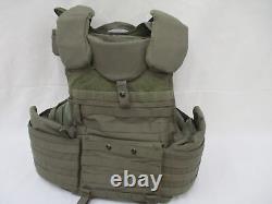 Diamondback/battlelab Body Armor Plate Carrier Bulletproof Vest Large LVL 3-a
