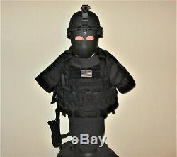 Eagle Industries Tactical Package, Black, Plate Carrier With Body Armor, Rare