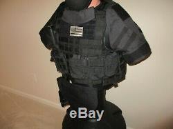 Eagle Industries Tactical Package, Black, Plate Carrier With Body Armor, Rare