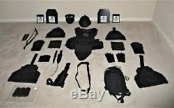 Eagle Industries Tactical Package, Black, Plate Carrier With Body Armor, Rare