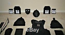 Eagle Industries Tactical Package, Black, Plate Carrier With Body Armor, Rare