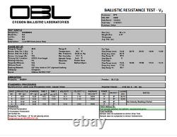 Edge to Edge Set (2) RF2 Level 3+ 8.25 x 10.25 Ceramic Armor Plates 4.5 pds