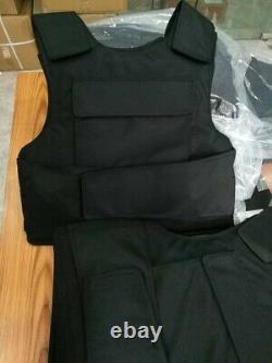 External bulletproof vest (tested to level III-A) Black. (S, M, L, XL)