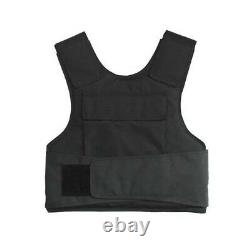 External bulletproof vest (tested to level III-A) Black. (S, M, L, XL)