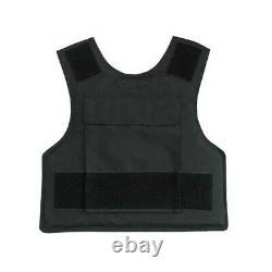 External bulletproof vest (tested to level III-A) Black. (S, M, L, XL)