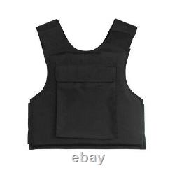 External bulletproof vest (tested to level III-A) Black. (S, M, L, XL)
